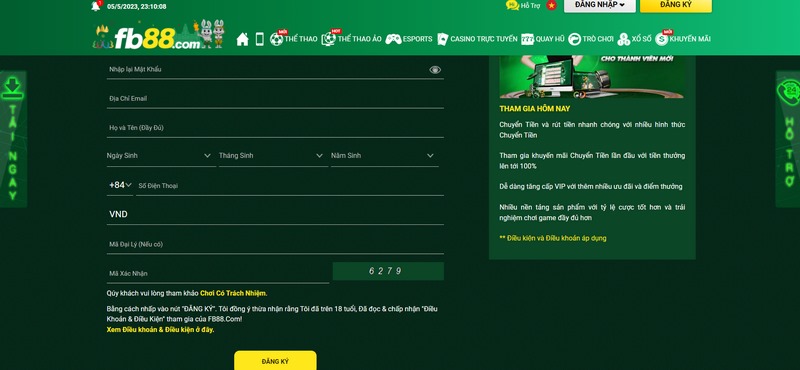 Đăng ký FB88 - Bước cơ bản để trải nghiệm nhà cái đình đám 2 Hoàn Thành Quá Trình Đăng Ký Fb88 Để Trải Nghiệm Các Trò Cá Cược