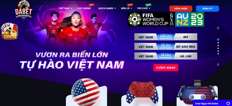 Hướng dẫn đăng ký Dabet chính xác cho người chơi mới 1 Thao Tác Đầu Tiên Cần Làm Là Vào Trang Chủ Của Nhà Cái