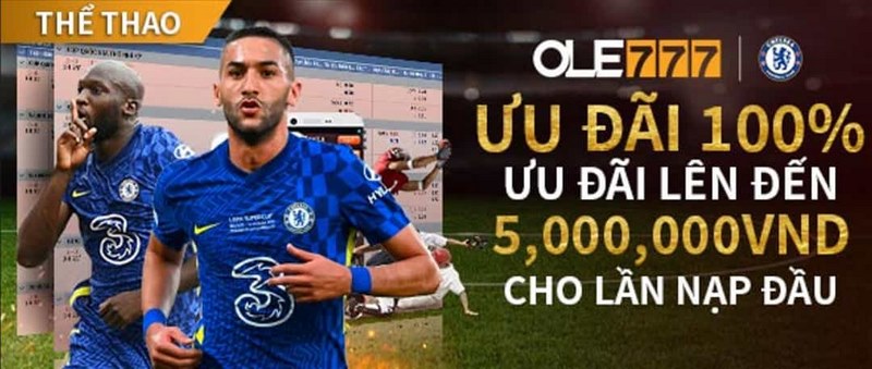 Khuyến mãi Ole777 - Cập nhật ưu đãi mới nhất cho tân thủ 1 Ưu Đãi 100% Giá Trị Thẻ Nạp Khi Đăng Ký Thành Công Tại Nhà Cái Ole777