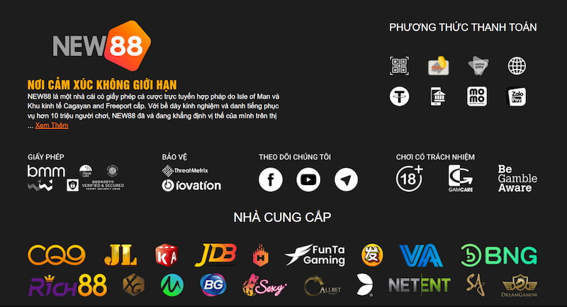 New88 - Nhà cái cá cược uy tín và xanh chín hiện nay 5 Đánh Giá Của Khách Hàng