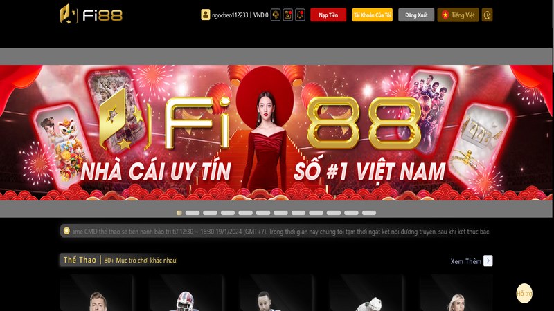 Đăng ký Fi88 - Thưởng thức các siêu phẩm xanh chín cực hot 3 Người Chơi Không Thể Mở Nhiều Tài Khoản Tại Nhà Cái Fi88