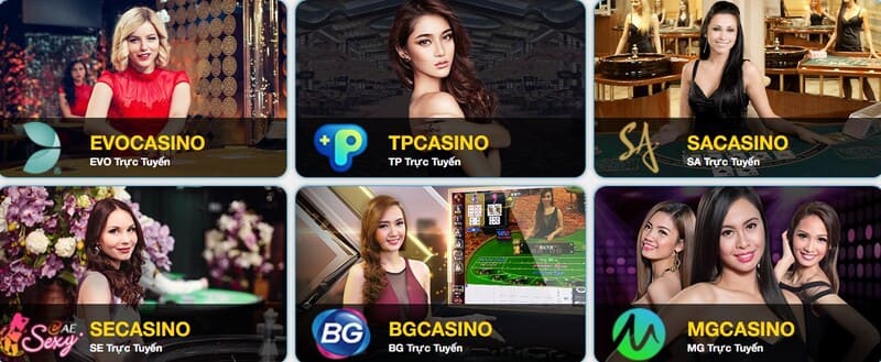 OK 9 - Sân chơi giải trí chất lượng cho thành viên 4 Đa Dạng Các Sảnh Chơi Cho Mọi Thành Viên